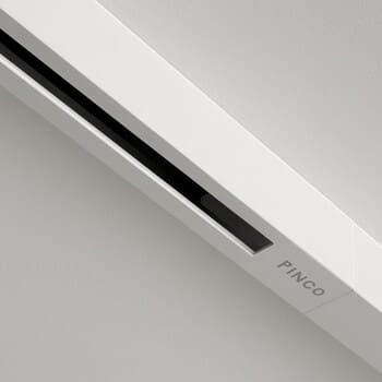 Tavana monte beyaz pinco ray profili detayı