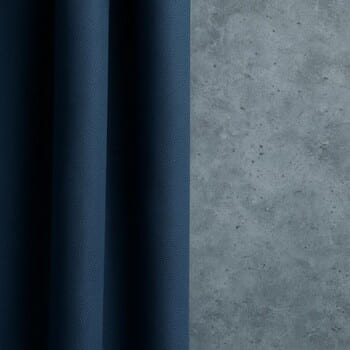 Mürekkep mavi blackout perde kumaşı numunesi